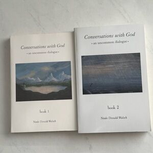 Conversations With God Book 1 & Book 2 - White Covers
